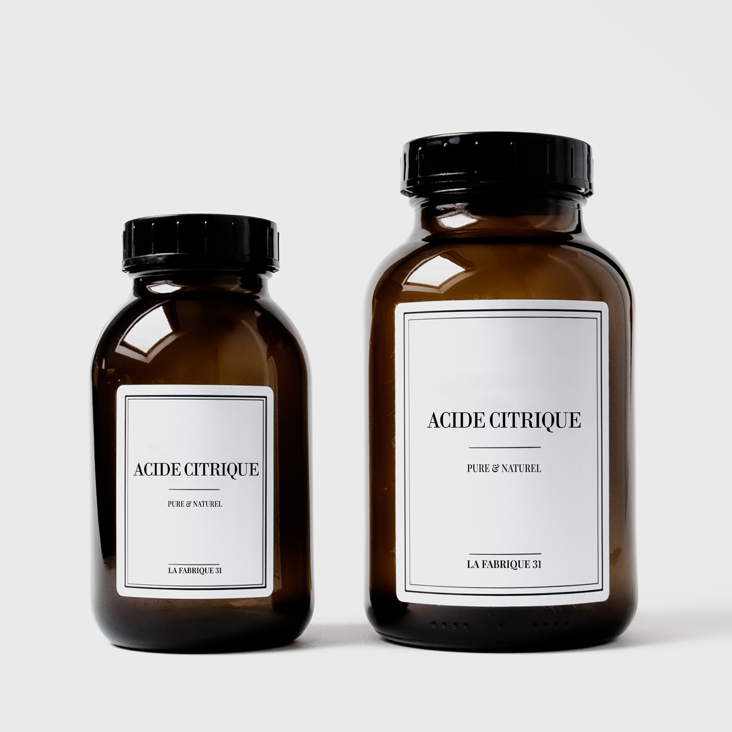 bocaux avec étiquette personnalisé