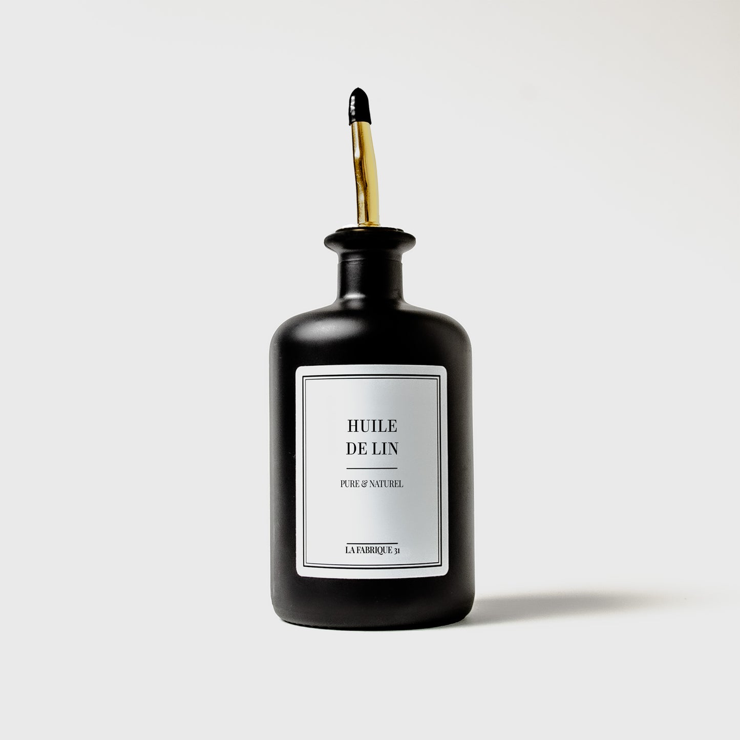 Bouteille design d'huile