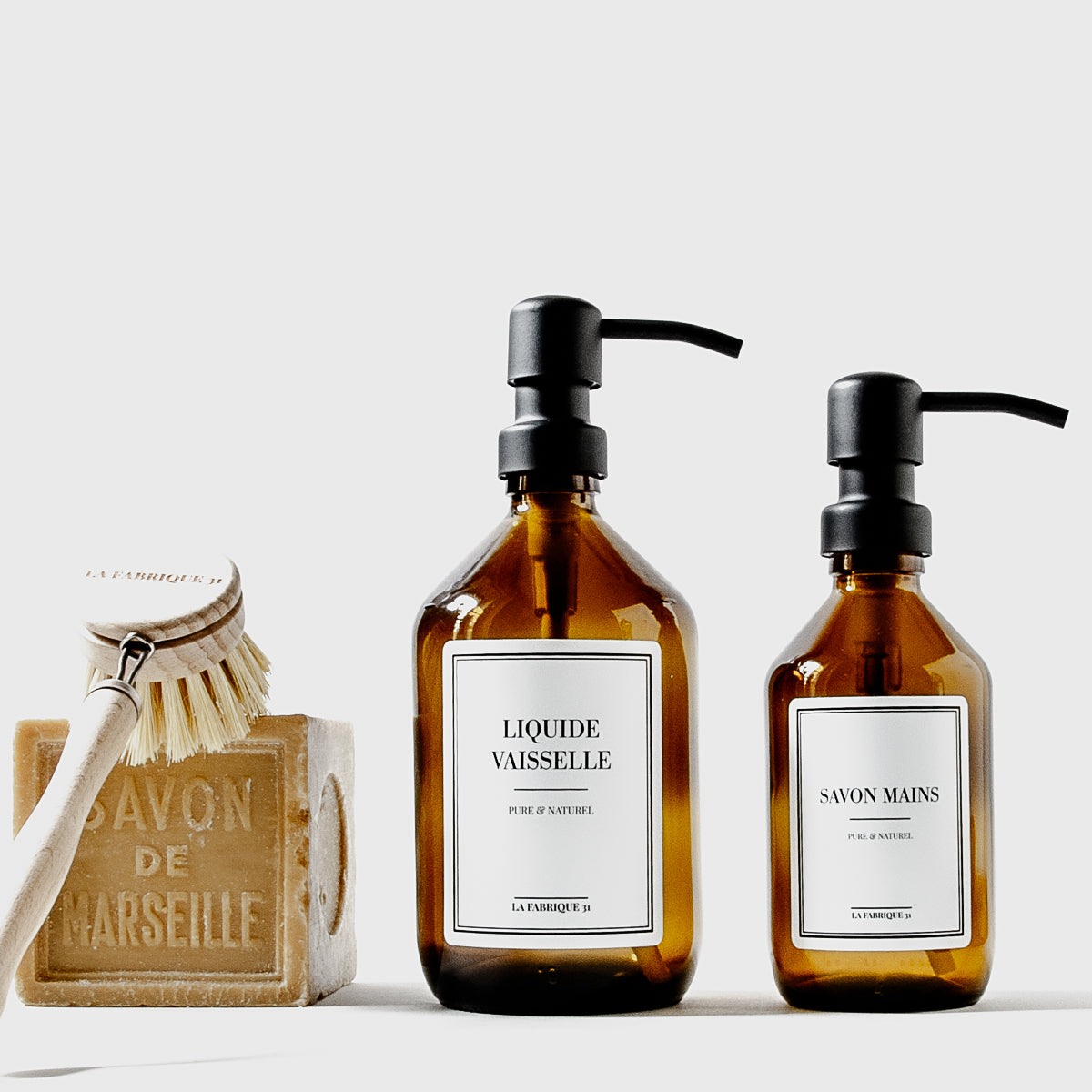 Flacon Ambré - Liquide Vaisselle
