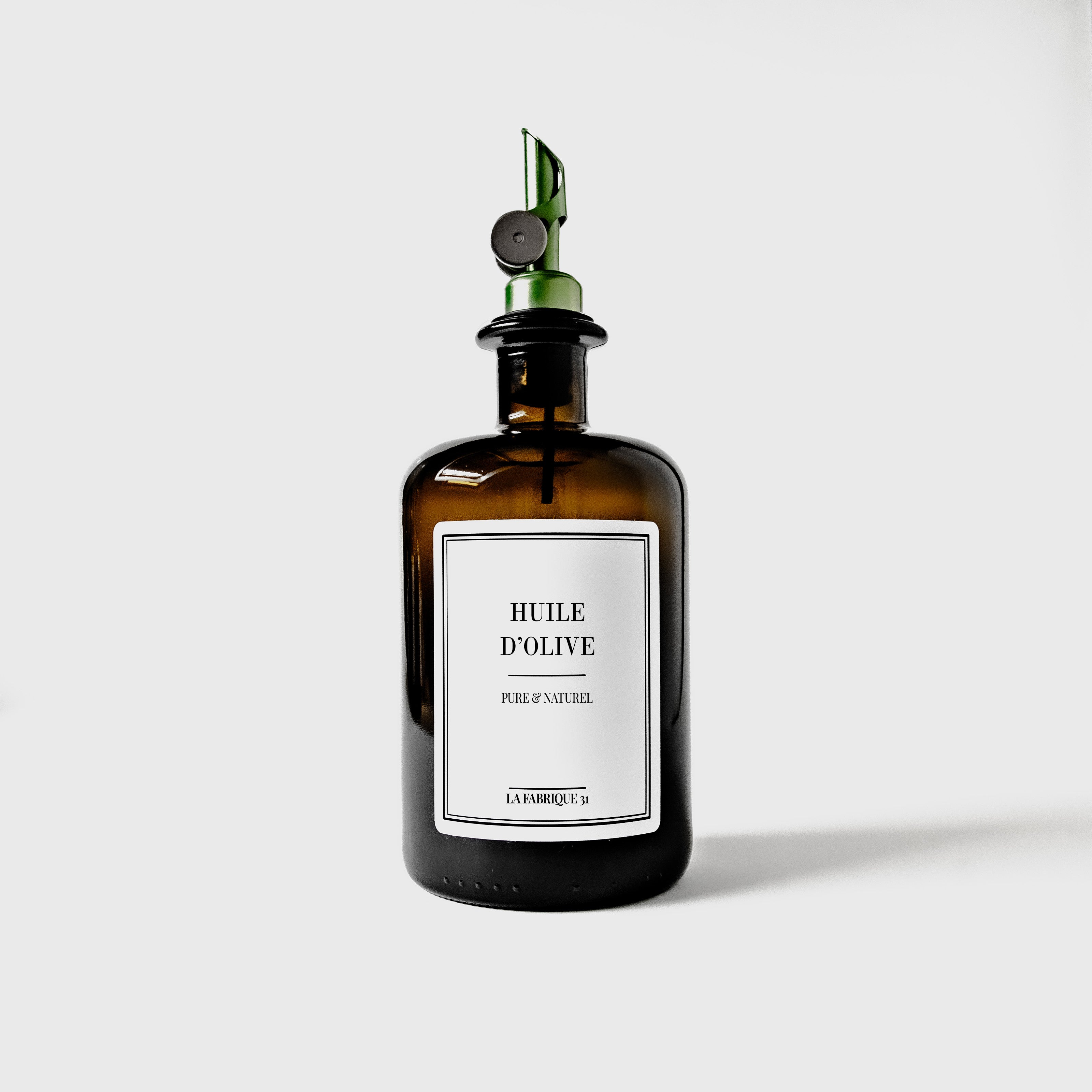 bouteille pour huile artisanale