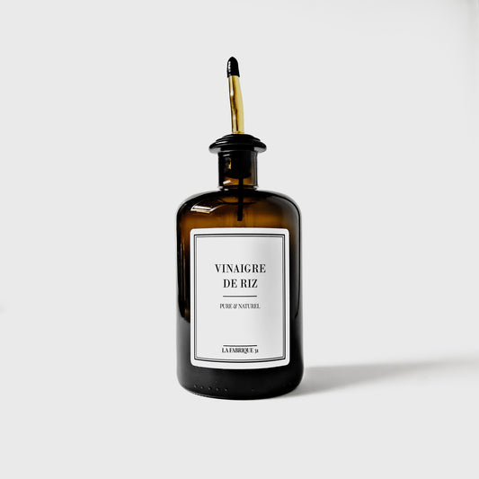 Bouteille Ambrée - Vinaigre de Riz