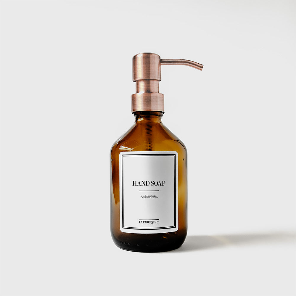 Amber Bottle - Hand Soap
